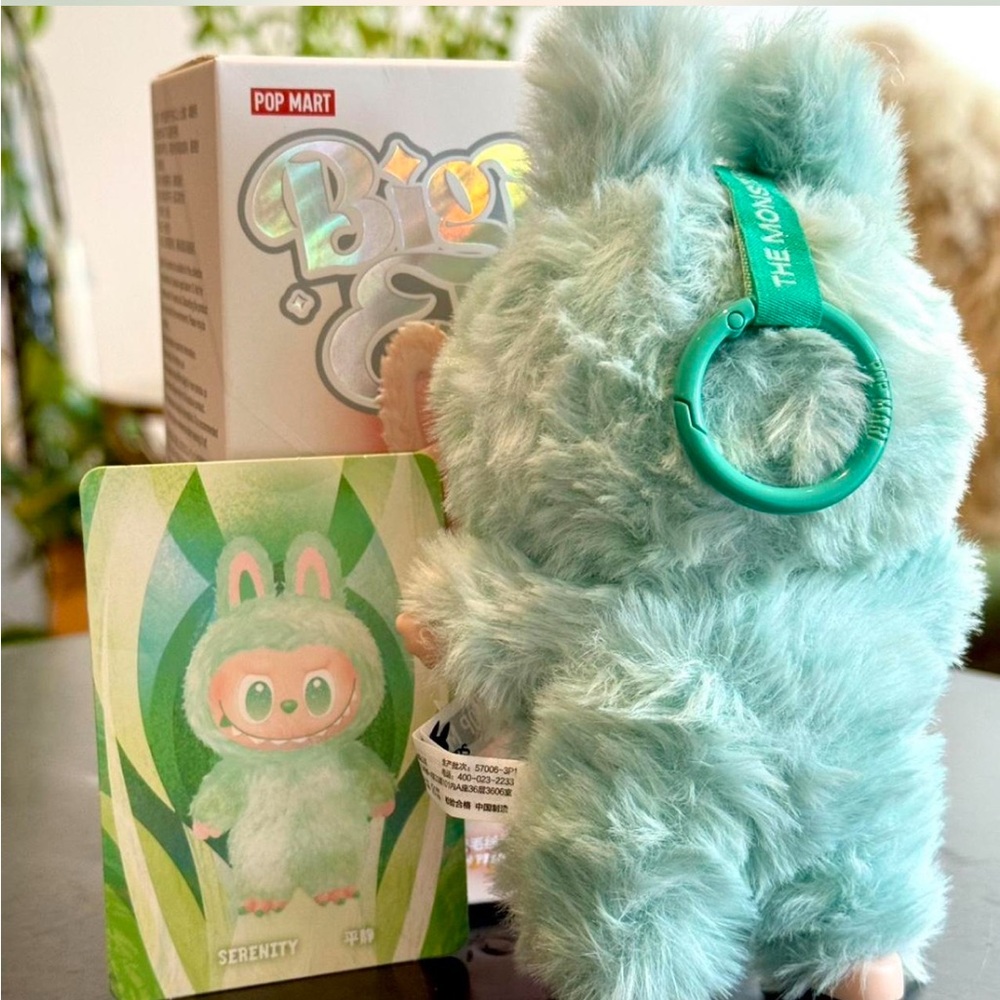 Big Into Energy Serenity Labubu Blind Box Plush Pendant Unopened Box - Picture 8 of 8